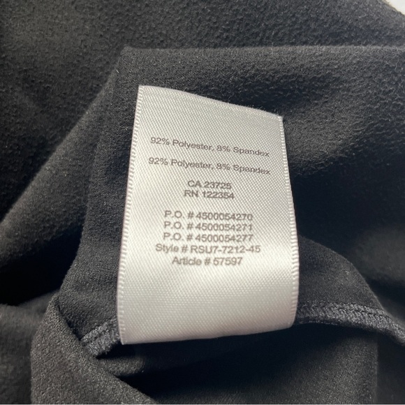 Aritzia Wilfred Free Nescher Mini Skirt Black Faux Vegan Suede Wrap Classic Sz S - Picture 6 of 10